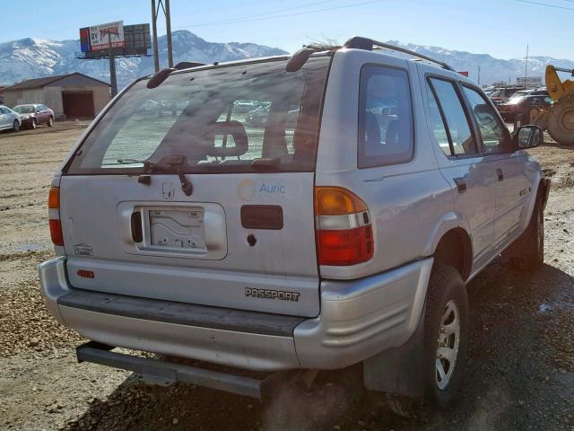 4S6CM58W7X4411845 - 1999 HONDA PASSPORT E 银色 照片 4