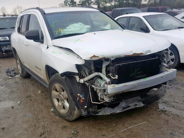 1C4NJCBA1ED772145 - 2014 JEEP COMPASS SP 白色 照片 1