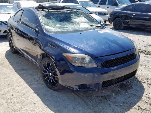 JTKDE167X70163335 - 2007 TOYOTA SCION TC BLUE photo 1