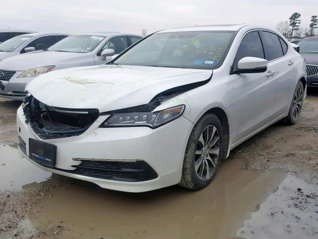 19UUB1F59GA011329 - 2016 ACURA TLX TECH WHITE photo 2