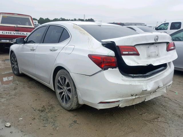 19UUB1F59GA011329 - 2016 ACURA TLX TECH WHITE photo 3