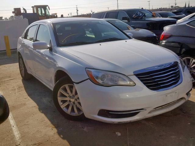 1C3CCBBBXCN127798 - 2012 CHRYSLER 200 TOURIN WHITE photo 1