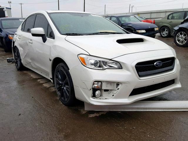 JF1VA1F62F9823849 - 2015 SUBARU WRX PREMIU WHITE photo 1