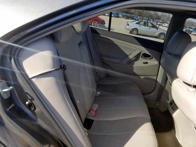 4T1BB46K08U034765 - 2008 TOYOTA CAMRY HYBR GRAY photo 6