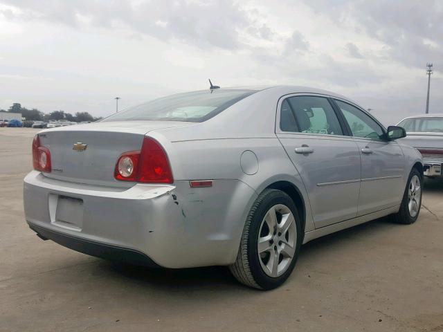 1G1ZB5E11BF225648 - 2011 CHEVROLET MALIBU LS SILVER photo 4