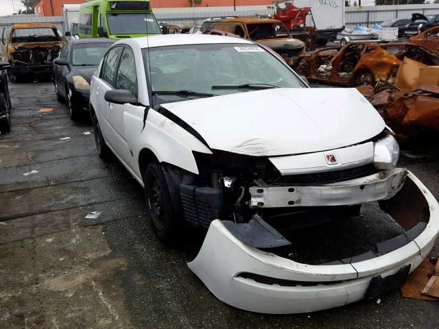 1G8AZ52F53Z122548 - 2003 SATURN ION LEVEL WHITE photo 1