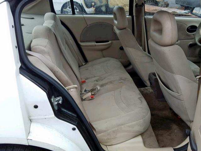 1G8AZ52F53Z122548 - 2003 SATURN ION LEVEL WHITE photo 6