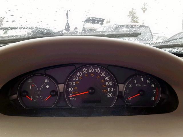 1G8AZ52F53Z122548 - 2003 SATURN ION LEVEL WHITE photo 8