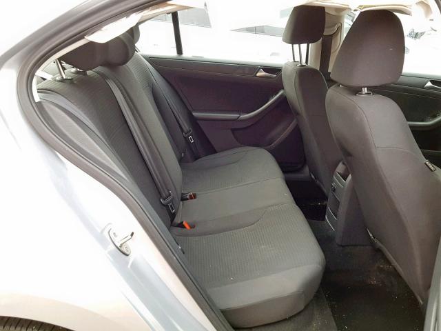 3VW2K7AJXFM408012 - 2015 VOLKSWAGEN JETTA BASE SILVER photo 6