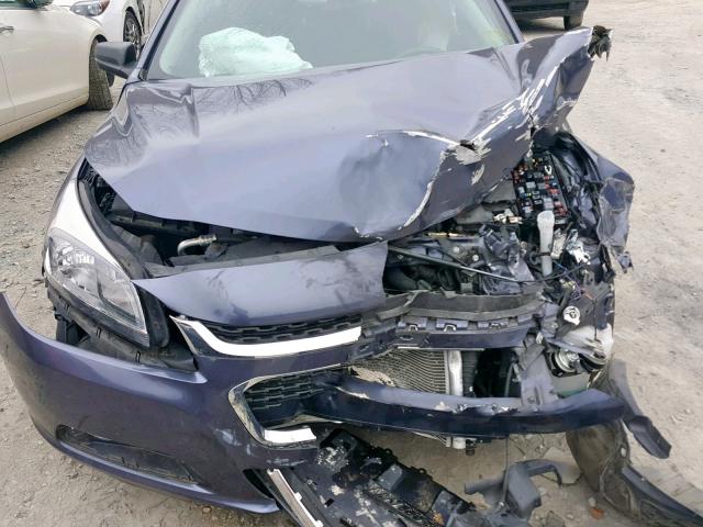 1G11B5SLXEF144042 - 2014 CHEVROLET MALIBU LS BLUE photo 7
