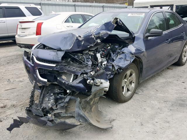 1G11B5SLXEF144042 - 2014 CHEVROLET MALIBU LS BLUE photo 9