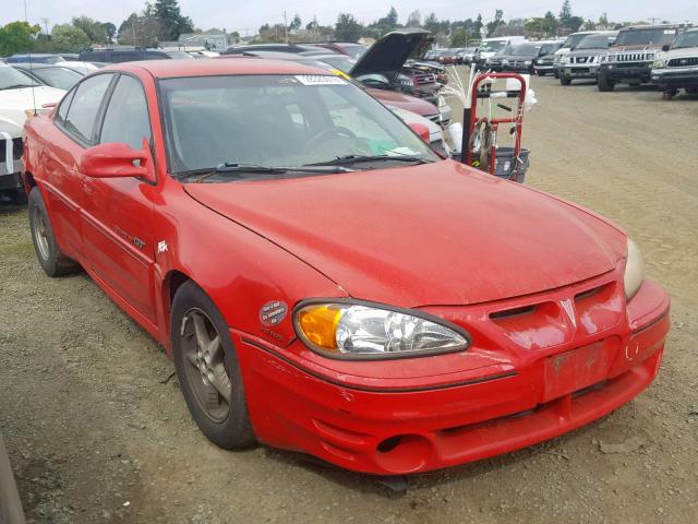 1G2NW52E3XM777936 - 1999 PONTIAC GRAND AM G RED photo 1