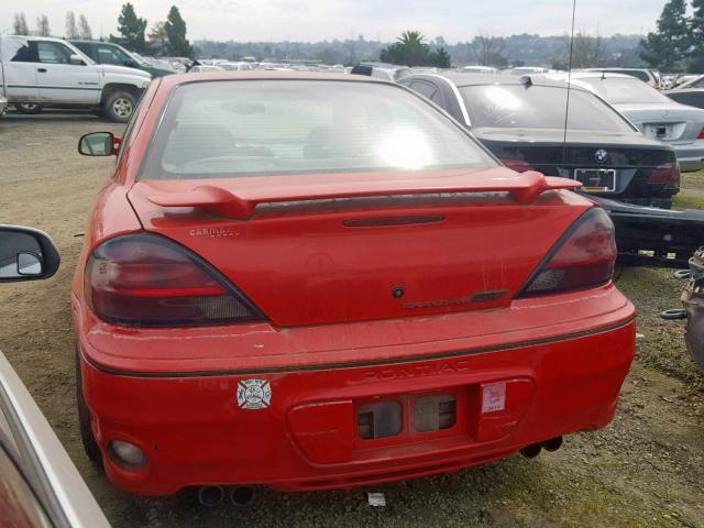 1G2NW52E3XM777936 - 1999 PONTIAC GRAND AM G RED photo 3