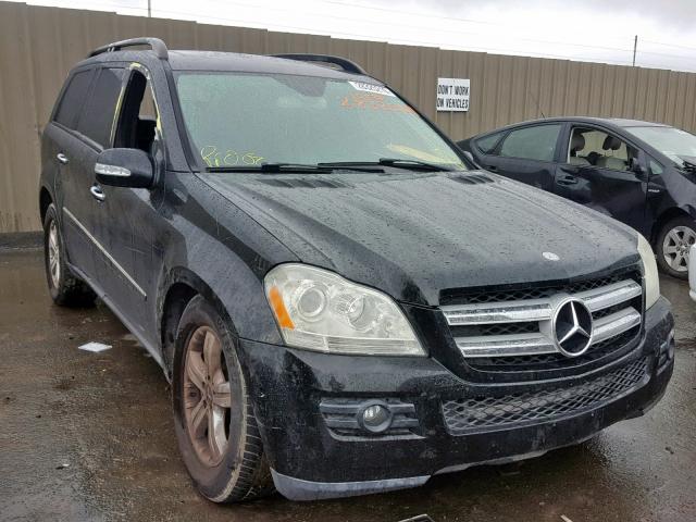 4JGBF71E57A139387 - 2007 MERCEDES-BENZ GL 450 4MA BLACK photo 1