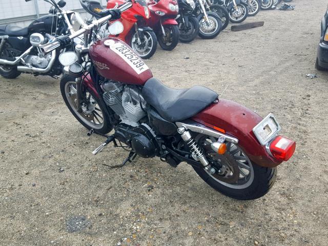 1HD4CR2348K435834 - 2008 HARLEY-DAVIDSON XL883 L MAROON photo 3