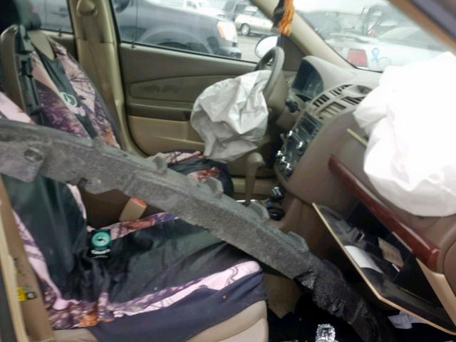 1G1ZS51886F254007 - 2006 CHEVROLET MALIBU LS GOLD photo 5