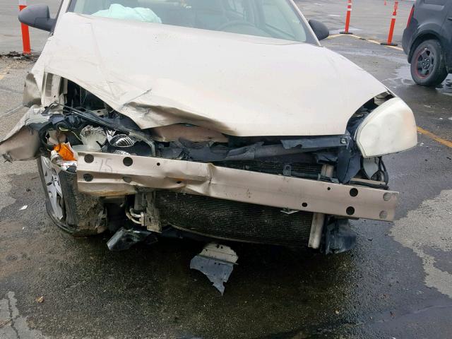 1G1ZS51886F254007 - 2006 CHEVROLET MALIBU LS GOLD photo 7