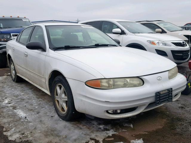 1G3NL52E64C162741 - 2004 OLDSMOBILE ALERO GL WHITE photo 1