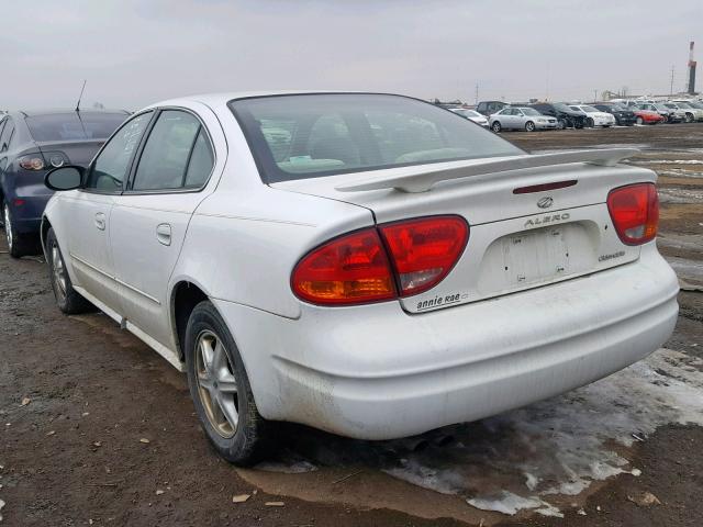 1G3NL52E64C162741 - 2004 OLDSMOBILE ALERO GL WHITE photo 3