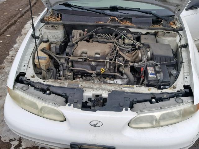 1G3NL52E64C162741 - 2004 OLDSMOBILE ALERO GL WHITE photo 7