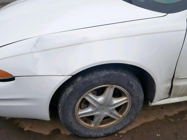 1G3NL52E64C162741 - 2004 OLDSMOBILE ALERO GL WHITE photo 9