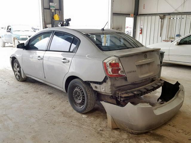 3N1AB61E47L620958 - 2007 NISSAN SENTRA 2.0 SILVER photo 3