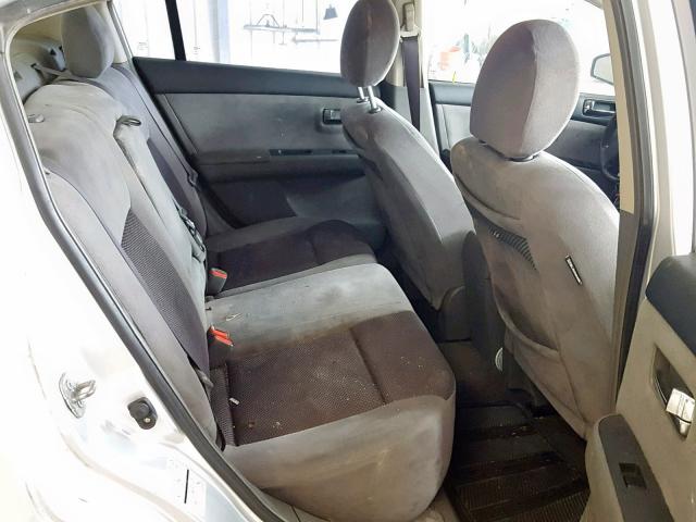 3N1AB61E47L620958 - 2007 NISSAN SENTRA 2.0 SILVER photo 6