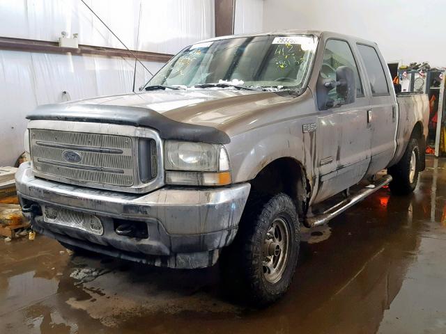 1FTSW31P53ED56665 - 2003 FORD F350 SRW S GOLD photo 2