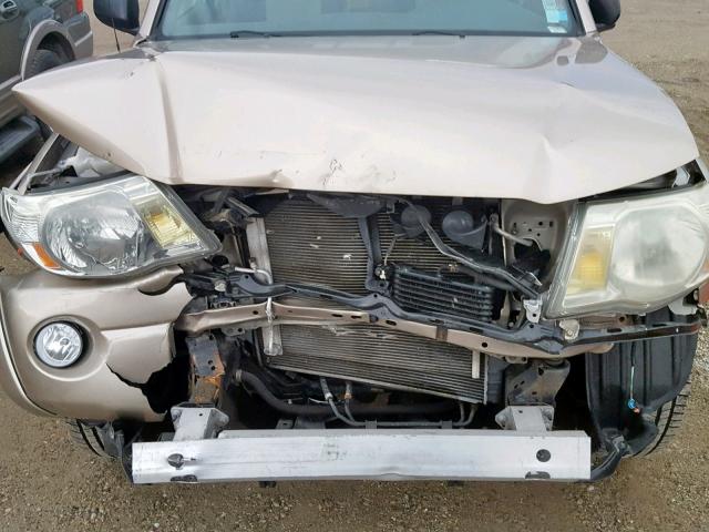 5TETU62N16Z233634 - 2006 TOYOTA TACOMA PRE BEIGE photo 7