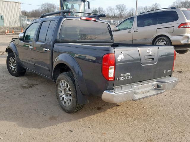 1N6AD0EV4BC408254 - 2011 NISSAN FRONTIER S GRAY photo 3