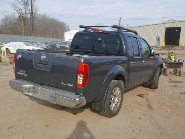 1N6AD0EV4BC408254 - 2011 NISSAN FRONTIER S GRAY photo 4