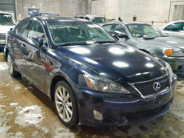 JTHCK262995034528 - 2009 LEXUS IS 250 BLUE photo 1