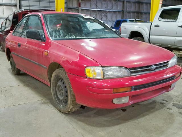 JF1GM2350SB406184 - 1995 SUBARU IMPREZA L RED photo 1