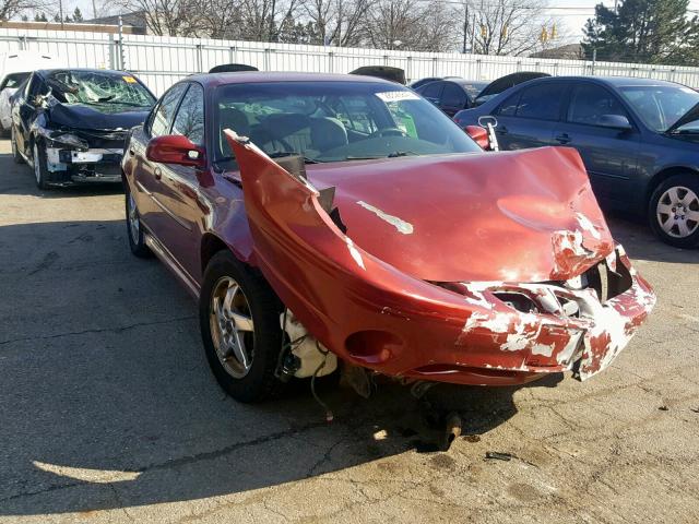 1G2WK52J72F127419 - 2002 PONTIAC GRAND PRIX MAROON photo 1