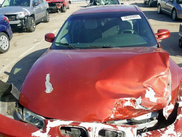 1G2WK52J72F127419 - 2002 PONTIAC GRAND PRIX MAROON photo 7