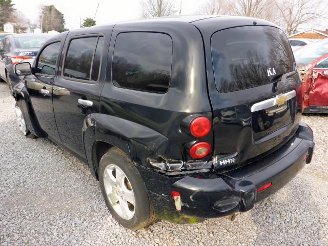 3GNDA23D57S533920 - 2007 CHEVROLET HHR LT BLACK photo 6