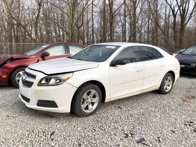1G11B5SA7DF154637 - 2013 CHEVROLET MALIBU LS WHITE photo 1