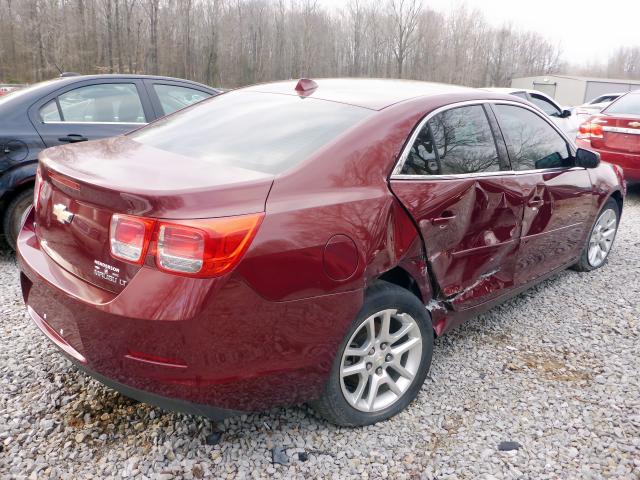 1G11C5SL1EF267046 - 2014 CHEVROLET MALIBU 1LT MAROON photo 4