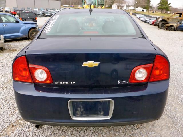 1G1ZC5EB6AF201995 - 2010 CHEVROLET MALIBU 1LT ლურჯი ფოტო 5