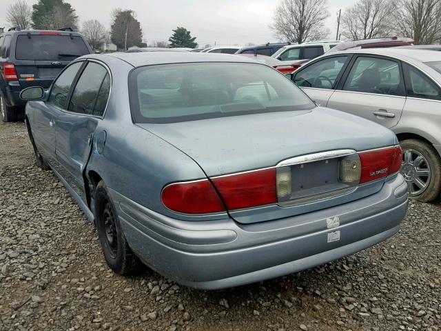 1G4HP52K034128161 - 2003 BUICK LESABRE CU BLUE photo 3