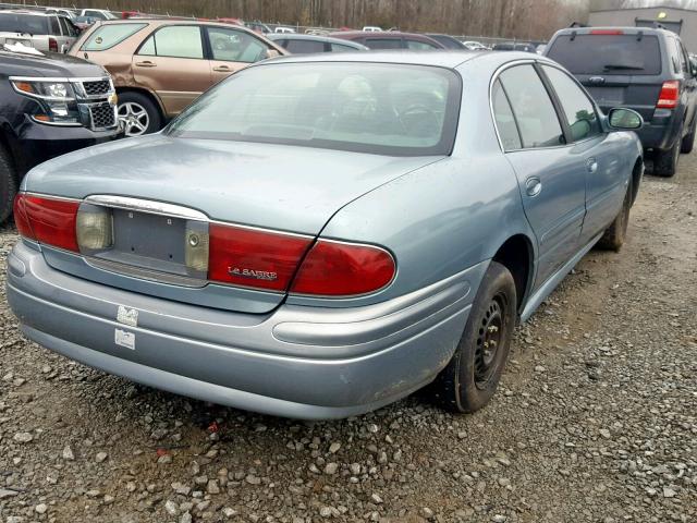 1G4HP52K034128161 - 2003 BUICK LESABRE CU BLUE photo 4