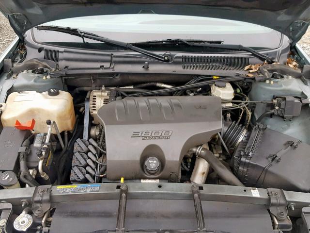 1G4HP52K034128161 - 2003 BUICK LESABRE CU BLUE photo 7