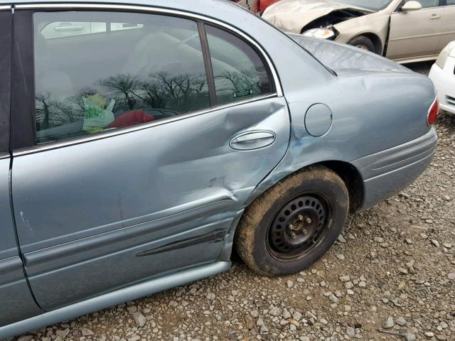 1G4HP52K034128161 - 2003 BUICK LESABRE CU BLUE photo 9