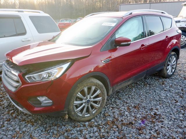 1FMCU9J98HUE45217 - 2017 FORD ESCAPE TIT RED photo 1