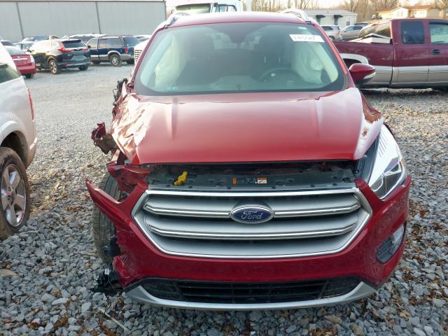 1FMCU9J98HUE45217 - 2017 FORD ESCAPE TIT RED photo 2