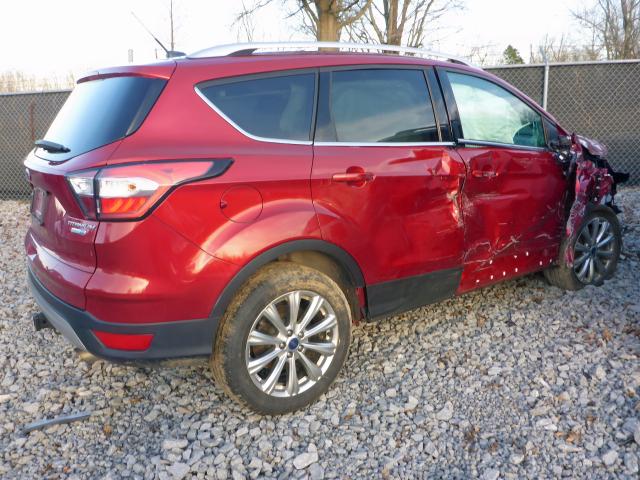 1FMCU9J98HUE45217 - 2017 FORD ESCAPE TIT RED photo 4