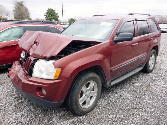 1J8GR48K47C500603 - 2007 JEEP GRAND CHER RED photo 1