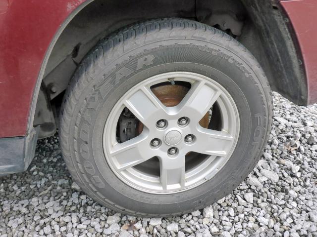 1J8GR48K47C500603 - 2007 JEEP GRAND CHER RED photo 12