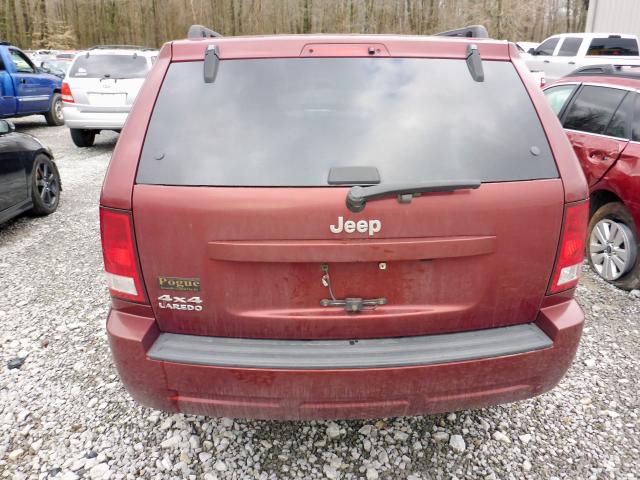 1J8GR48K47C500603 - 2007 JEEP GRAND CHER RED photo 5