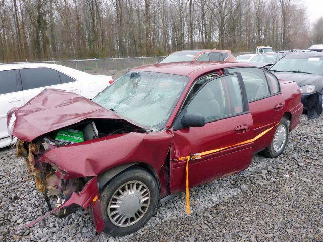 1G1ND52F74M580296 - 2004 CHEVROLET CLASSIC RED photo 3